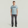 T-shirt met verweerd logo T-shirt met verweerd logo