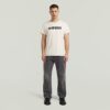 T-shirt met verweerd logo T-shirt met verweerd logo
