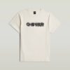 T-shirt met verweerd logo T-shirt met verweerd logo