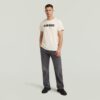 T-shirt met verweerd logo T-shirt met verweerd logo