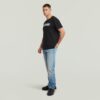 T-shirt met verweerd logo T-shirt met verweerd logo
