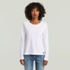 T-shirt met voornaad T-shirt met voornaad