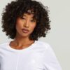 T-shirt met voornaad T-shirt met voornaad