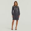 Tacoma Slim Flare Jurk