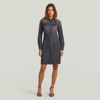 Tacoma Slim Flare Jurk Tacoma Slim Flare Jurk