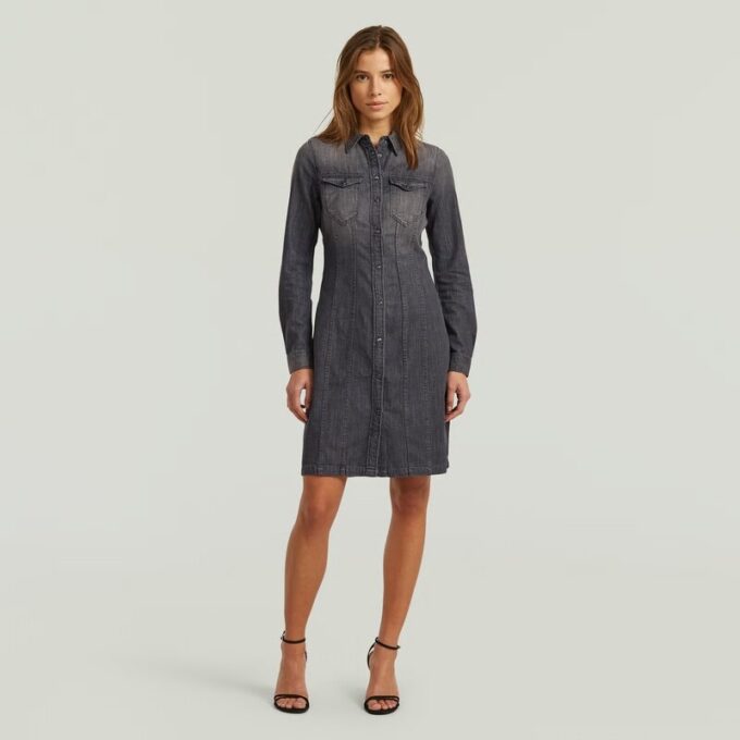 Tacoma Slim Flare Jurk