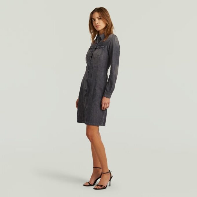 Tacoma Slim Flare Jurk