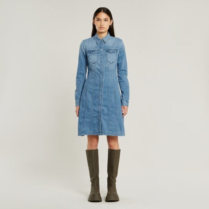 Tacoma Slim Flare Jurk