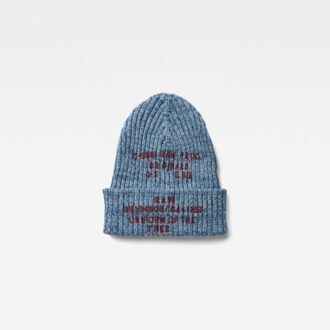 Tekstprint Beanie