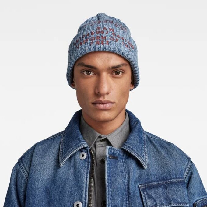 Tekstprint Beanie Tekstprint Beanie