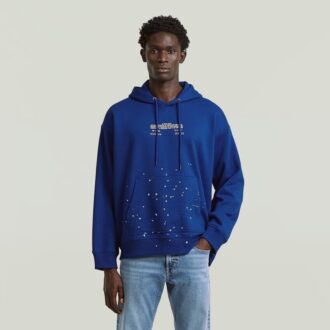 Tekstspatten Relaxed Hoodie Trui