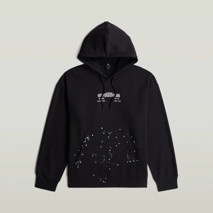 Tekstspatten Relaxed Hoodie Trui Tekstspatten Relaxed Hoodie Trui