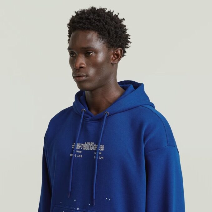 Tekstspatten Relaxed Hoodie Trui Tekstspatten Relaxed Hoodie Trui