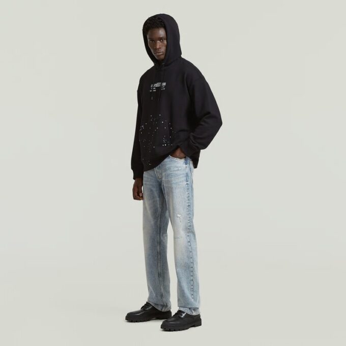 Tekstspatten Relaxed Hoodie Trui Tekstspatten Relaxed Hoodie Trui