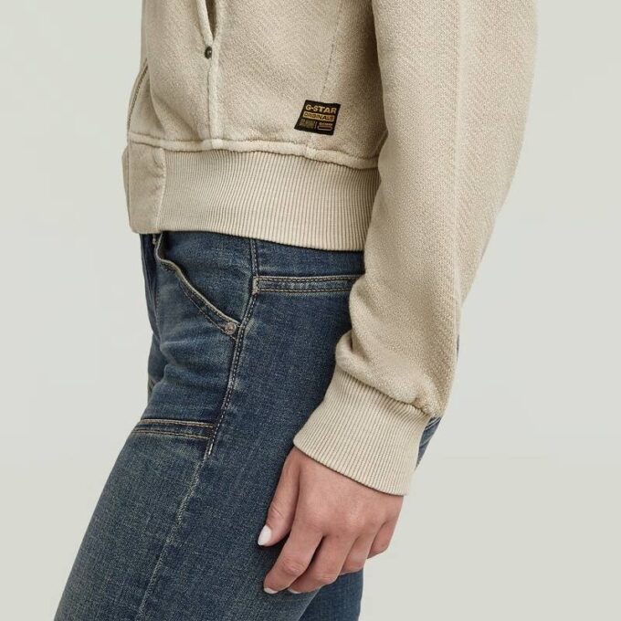 Track Overdyed Slim Sweaterjack Track Overdyed Slim Sweaterjack