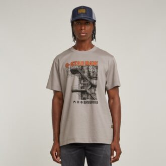 Trap Grafisch Los T-shirt