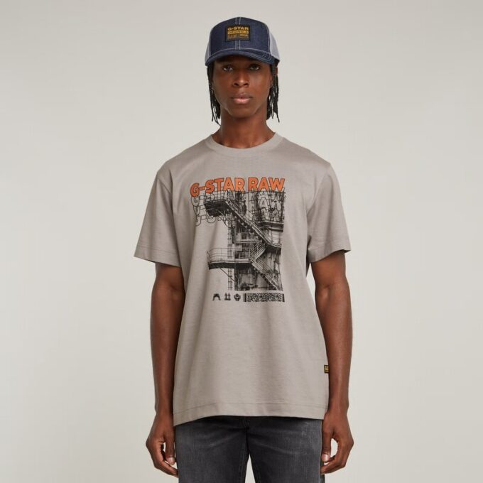 Trap Grafisch Los T-shirt Trap Grafisch Los T-shirt