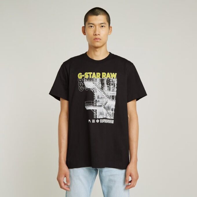 Trap Grafisch Los T-shirt Trap Grafisch Los T-shirt