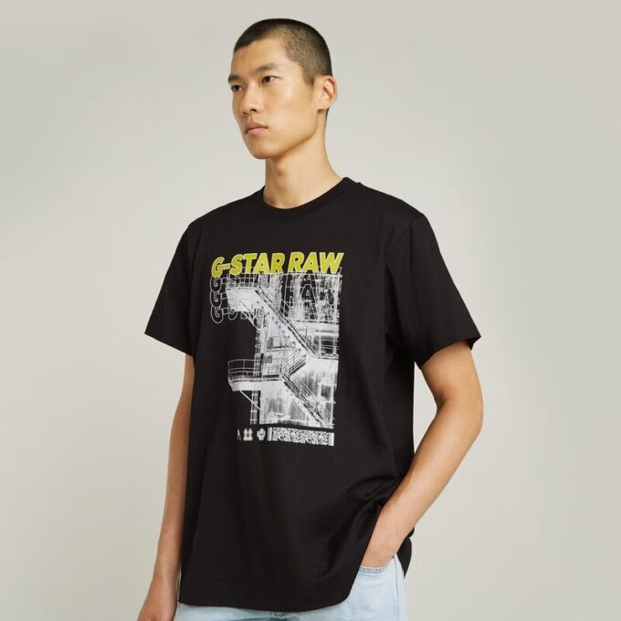 Trap Grafisch Los T-shirt Trap Grafisch Los T-shirt