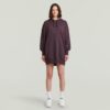 Trui-jurk met capuchon