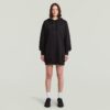 Trui-jurk met capuchon