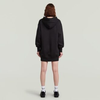 Trui-jurk met capuchon