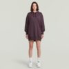 Trui-jurk met capuchon