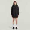 Trui-jurk met capuchon