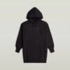 Trui-jurk met capuchon