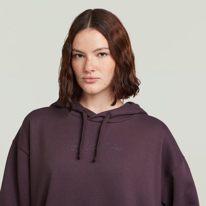 Trui-jurk met capuchon
