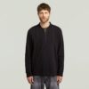 Tweeter A-lijn T-shirt met halve rits Tweeter A-lijn T-shirt met halve rits