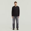 Tweeter A-lijn T-shirt met halve rits Tweeter A-lijn T-shirt met halve rits