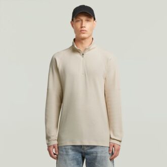 Tweeter T-shirt met halve rits