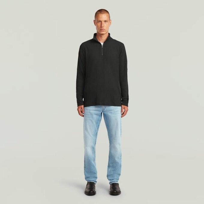 Tweeter T-shirt met halve rits Tweeter T-shirt met halve rits