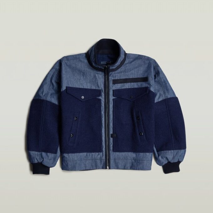 Unisex GSRR Maxi omkeerbare bomberjack Unisex GSRR Maxi omkeerbare bomberjack