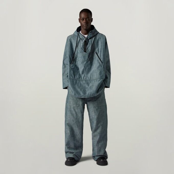 Unisex GSRR omkeerbare anorak