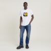 Unisex Jeans Cartoon Los T-shirt Unisex Jeans Cartoon Los T-shirt
