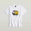 Unisex Jeans Cartoon Los T-shirt Unisex Jeans Cartoon Los T-shirt