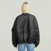Unisex leren Macro Ballon Bomber Unisex leren Macro Ballon Bomber