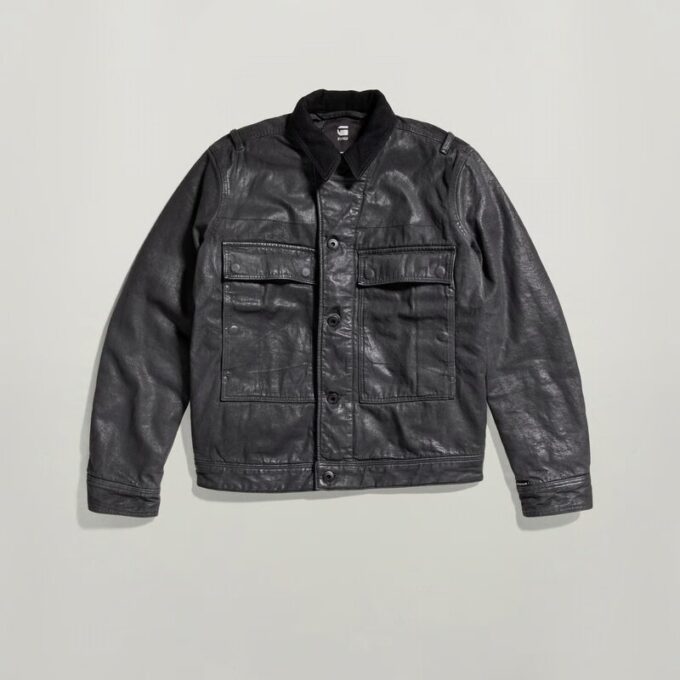 Unisex Utility-jas met klepzak en voering Unisex Utility-jas met klepzak en voering