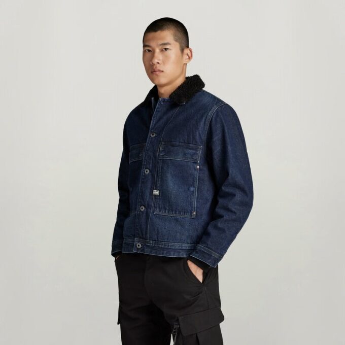 Utility Sherpa-jack met klepzak Utility Sherpa-jack met klepzak