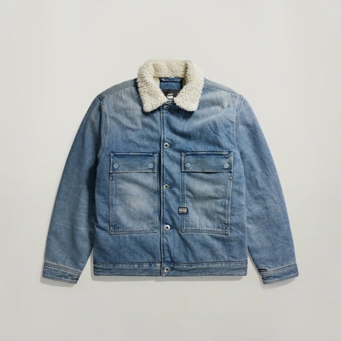 Utility Sherpa-jack met klepzak Utility Sherpa-jack met klepzak