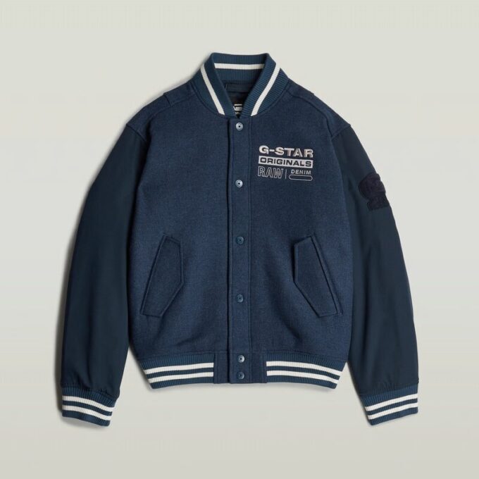 Varsity wollen bomberjack Varsity wollen bomberjack