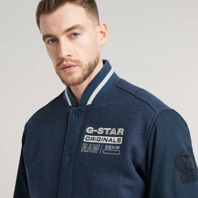 Varsity wollen bomberjack Varsity wollen bomberjack