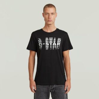 Verbrijzeld grafisch T-shirt