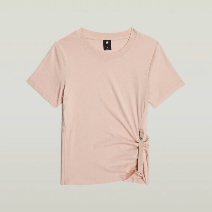 Verstelbaar slank T-shirt