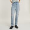 Viktoria hoge rechte jeans