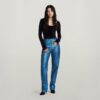 Viktoria hoge rechte jeans