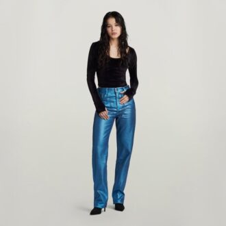 Viktoria hoge rechte jeans
