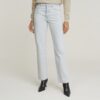 Viktoria hoge rechte jeans